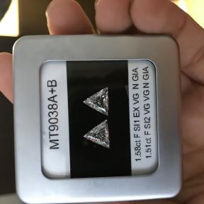 Matching pair of Triangles 